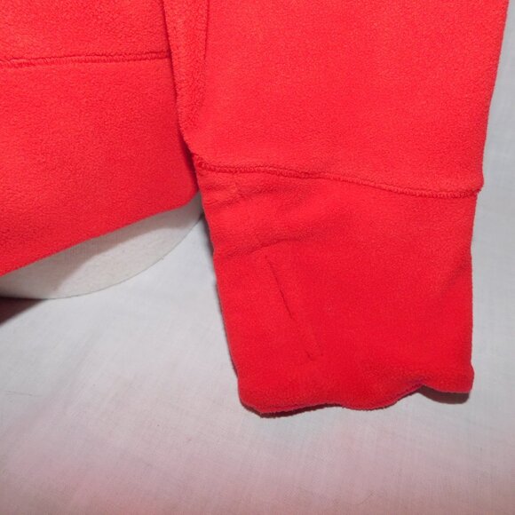 Tommy Hilfiger Sport Womens L Red Cowl neck Pullover Fleece Sweater - Picture 9 of 9